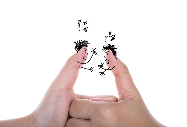 litigio tra persone metafora