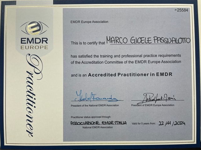 certificazione emdr dott pasqualotto Punto e Virgola